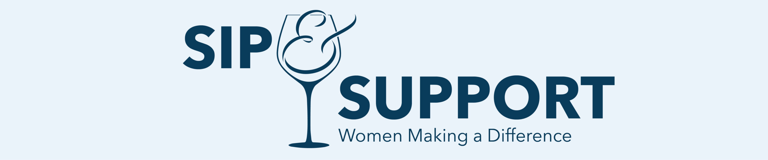 Sip and Support banner